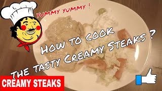 Easy Cooking Creamy Kassler Steaks [upl. by Vedi]