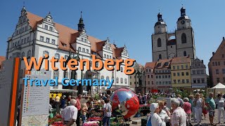 The Magic of Wittenberg Marktplatz and the Town amp Parish Church of Saint Mary  Travel Germany [upl. by Greggory]