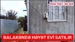 1161 Balakəndə ev satılır yeni tikili 3 sot ərazi ilə Qiyməti 42 000 azn [upl. by Jerrilee502]