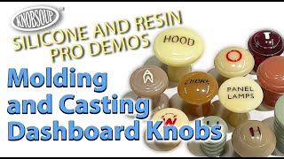 How to mold and cast resin dashboard knobs [upl. by Hey626]