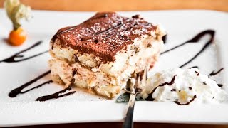 Como hacer Tiramisu casero  Receta Italiana oroginal  receta de postre italianos [upl. by Noraed]