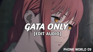 Gata Only Tiktok Remix  Floyymenor Ft Cris Mj Edit Audio Non Copyright [upl. by Lesiram673]