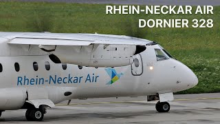 RHEINNECKAR AIR D328 DCIRJ DEPARTURE AT INNSBRUCK [upl. by Langley]