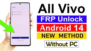 All Vivo Phone Android 14 Gmail Account Remove  2024 Without pc [upl. by Zea]