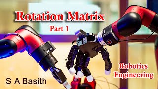 Rotation matrix part 1 [upl. by Onnem]