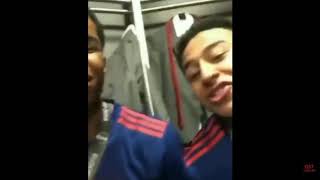 Rashford amp Lingard Sing martial Song 🎶 🎶 [upl. by Oremoh]