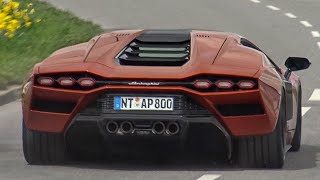 BEST OF Lamborghini Engine SOUNDS SVJ Gintani Exhaust F1 SOUND Novitec Urus LOUD Countach [upl. by Relda]