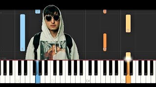 Joji  Attention Piano Tutorial [upl. by Hyps897]