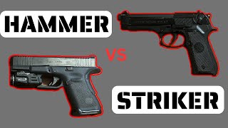 Hammer Fired vs Striker Fired Pistols  Whats The Difference [upl. by Rattan]