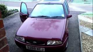 Ford Fiesta MK4 Diesel 18D Cold Start 2 [upl. by Niamjneb77]