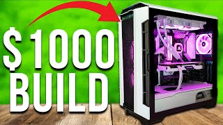 BEST Gaming PC Build Under 1000 of 2024 [upl. by Reid]