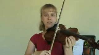 Violin Stars Free Violin Course Lesson 2  How to Play Open String Rhythms [upl. by Esiom]