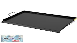 VEVOR Carbon Steel Griddle 16quot x 24quot Griddle Flat Top Plate Griddle Review [upl. by Ebenezer]