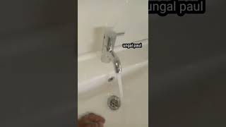 Wash basin tab fitting work washbasins watertap plumbing [upl. by Namref]