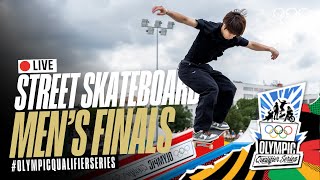 🔴 LIVE Street Skateboarding Mens Finals  OlympicQualifierSeries [upl. by Oakleil]