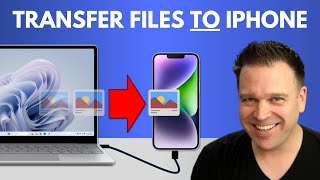 How to transfer photos and videos TO YOUR IPHONE from a Windows PC in 2024 with a cable [upl. by Upshaw]