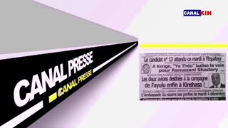 CANAL PRESSE  SURSAUT NATIONAL BALOBI NON NA CHANGEMENT YA CONSTITUTION PO PEUPLE AZO MONA PASI [upl. by Warrin]