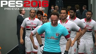 PES 2016  Master League 5 São Paulo x Corinthians  Malcom Deus  A Kardec Zica  R Ceni MITO [upl. by Corette507]