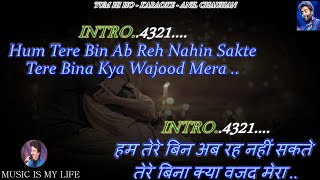 Tum Hi Ho Arijit Singh Karaoke With Scrolling Lyrics Eng amp हिंदी [upl. by Regor485]