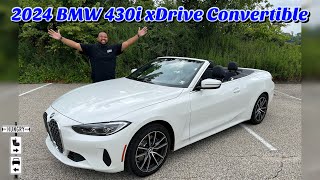 2024 BMW 430i xDrive Convertible Is My Favorite Convertible I’ve Ever Reviewed [upl. by Aggappera]