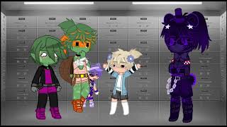 FANDOM SINGING BATTLE Michelangelo beast boy Parker tattletale Shadow Freddy CC [upl. by Dugas]