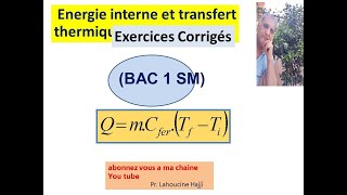 transfert thermique BAC1 [upl. by Imailiv]