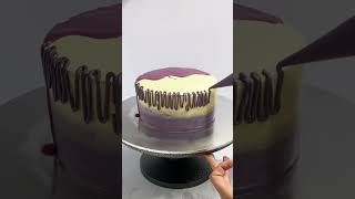 Easy cake decoration cake cakedesign shortsfeed ytshorts shorts viralshort shortvideo [upl. by Kev280]