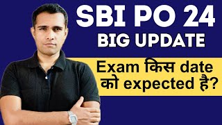 SBI PO Exam Date 2024  Expected [upl. by Hescock680]