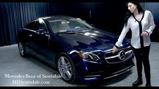 Walkaround  2018 MercedesBenz EClass E400 Coupe from Mercedes Benz of Scottsdale [upl. by Casimir873]