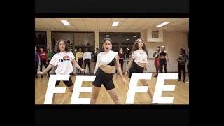 Fefe  street jazz choreo  Justine Unzel [upl. by Searby]