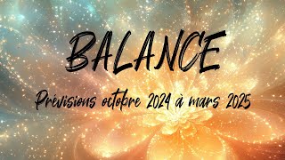 ♎ BALANCE ♎  Prévisions octobre novembre décembre 2024 janvier février et mars 2025 [upl. by Notyalc]