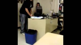 Student Freaks Out and Breaks Teachers Monitor [upl. by Kinelski]