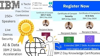 IBM TechXchange Virtual EventFree Knowledge CertificateNo Cost Online ConferenceLiveDemos [upl. by Silden494]