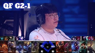 HLE vs BLG  Game 1  Quarter Final LoL Worlds 2024  Hanwha Life vs Bilibili Gaming G1 full [upl. by Bak]