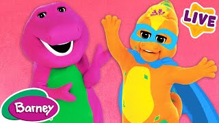 🌿 Lets Garden Together  Brain Break for Kids  Full Episodes Live  Barney the Dinosaur [upl. by Hess742]