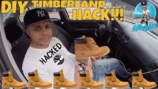 DO NOT BUY TIMBERLANDS UNTIL YOU WATCH THIS VIDEO  EASY TIMBERLAND TREE CUSTOM [upl. by Bart]