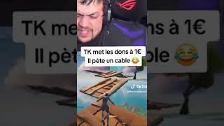 tk se fait mitrailler lol 😂😂 abonnetoi fortnite funnyvideo tk [upl. by Rialc519]