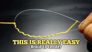 Unlocking the Secret Knot Your Ultimate Guide to Tying Braid to Leader Line [upl. by Anilave]