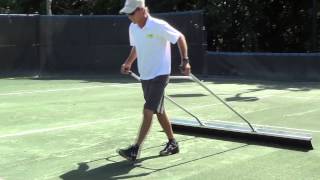 Daily Maintenance Routines for Sprinkler Irrigated HarTru Clay Courts [upl. by Annabel584]