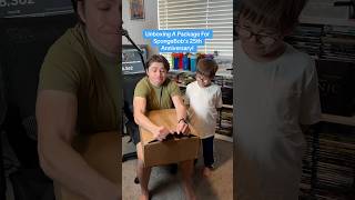 Unboxing A Package For SpongeBob’s 25th Anniversary [upl. by Aan347]