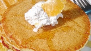 Orange Pancake  Quick and Easy [upl. by Nilkcaj75]