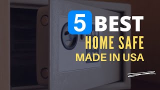 ⭕ Top 5 Best Home Safe Made in USA 20232024 Review and Guide [upl. by Bronwyn]