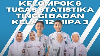 STATISTIKA SMAN 1 GOWA  12 MIPA 3 [upl. by Esiralc138]