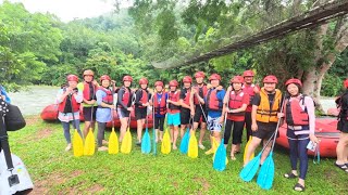 Water Rafting at Kiulu River Sabah [upl. by Sink]