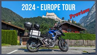 European Motorcycle Tour 2024  Preview [upl. by Yddor298]