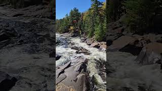 Onaping Falls Ontario rapids waterfalls hikingadventures [upl. by Steinke230]