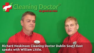 Cleaning Doctor  Carpet amp Upholstery Services Dublin SE Richard Hoskinson [upl. by Sakovich]