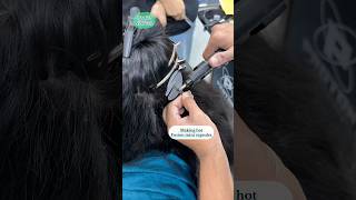 Permanent hair extensions Hyderabad hairextensions hairtransformation hyderabad telangana hair [upl. by Trude393]