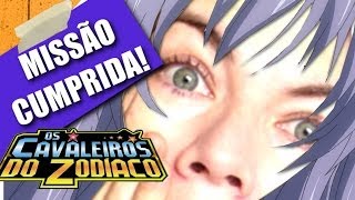 PROMESSA É DÍVIDA Nilce vê Cavaleiros do Zodíaco Ep 48 [upl. by Acireit]