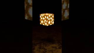 Minecraft Glowstone Simulations shorts [upl. by Paulita]